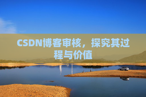CSDN博客审核，探究其过程与价值